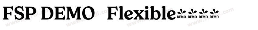 FSP DEMO   Flexible字体转换